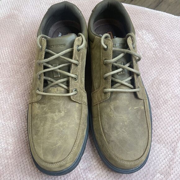 Skechers Mens Segment-Wolden Oxford Relaxed Fit SN-65567‎ DSCH - Picture 1 of 5